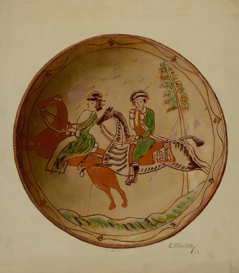 Pa German Plate 27