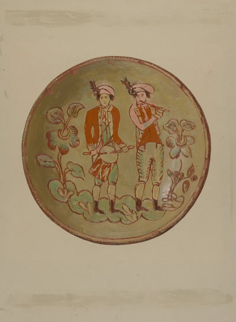 Pa German Plate 37