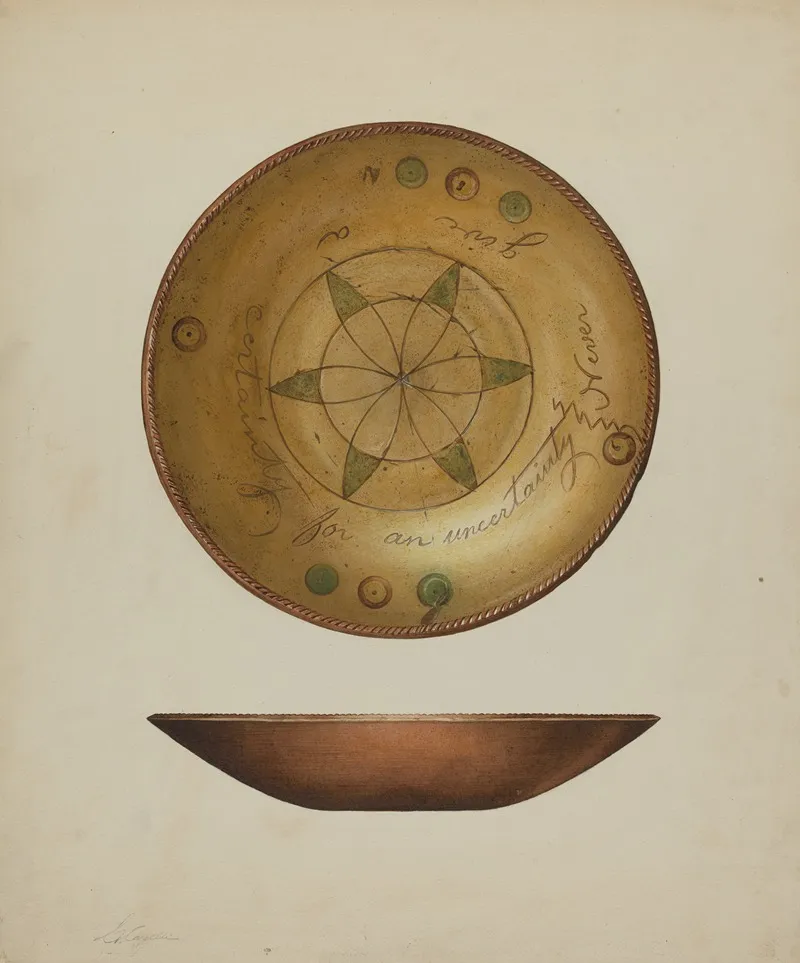 Pa German Plate 39