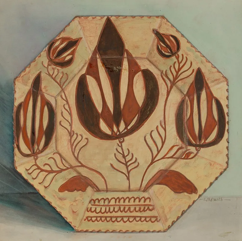 Pa German Plate 43