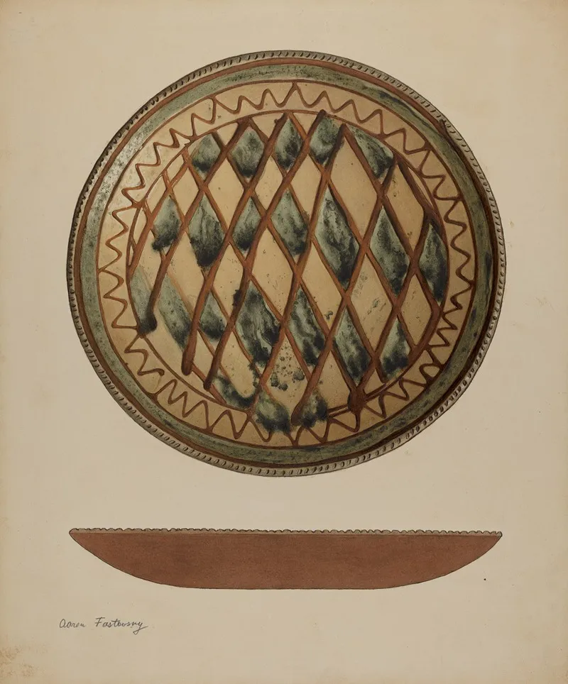 Pa German Plate