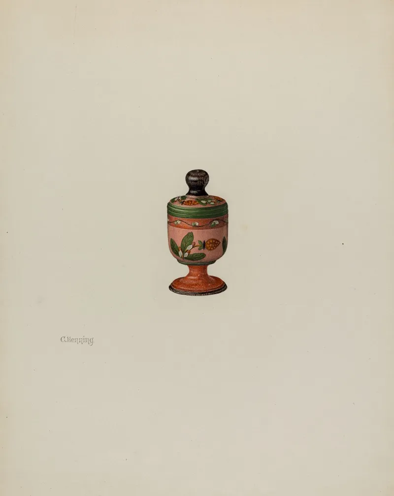 Pa German Saffron Box