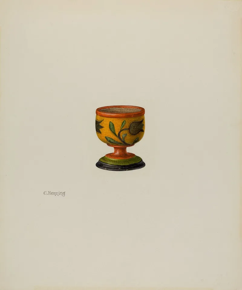 Pa German Salt Cup
