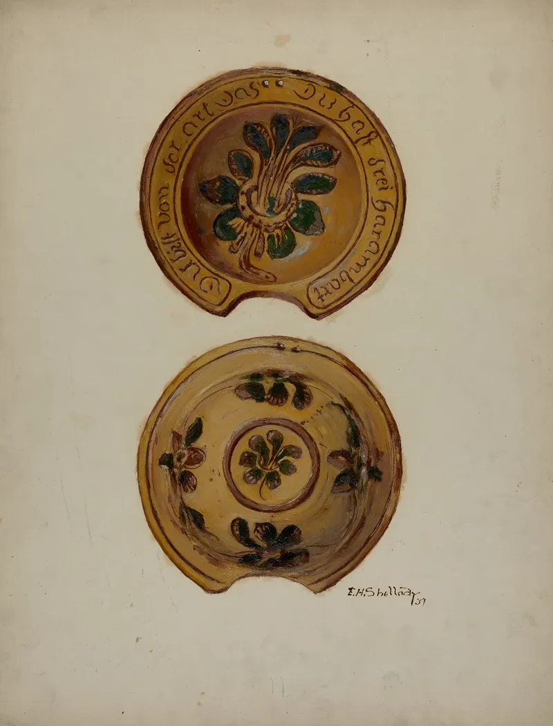 Pa German Shaving Basin 2