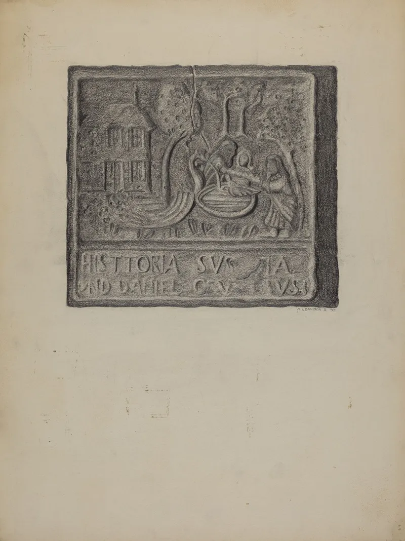 Pa German Stove Plate 2