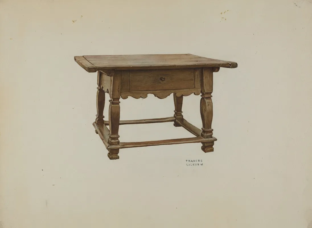 Pa German Table 2