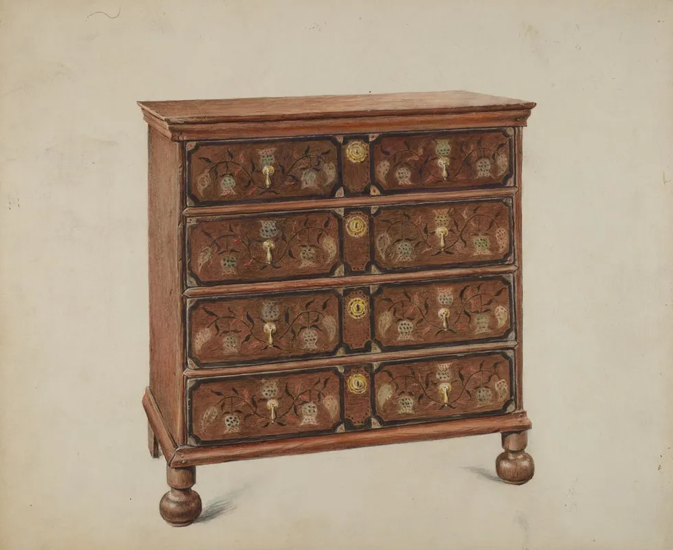 Painted Chest 9