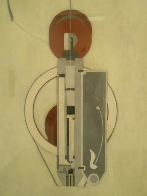 Painting Viii Mechanical Abstraction