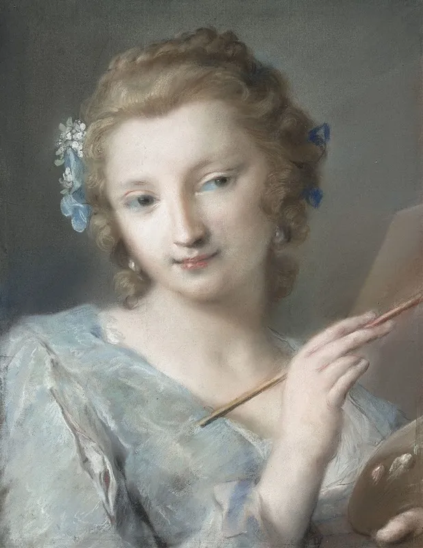 Painting Wall Art by Rosalba Carriera - High-Resolution Digital Print