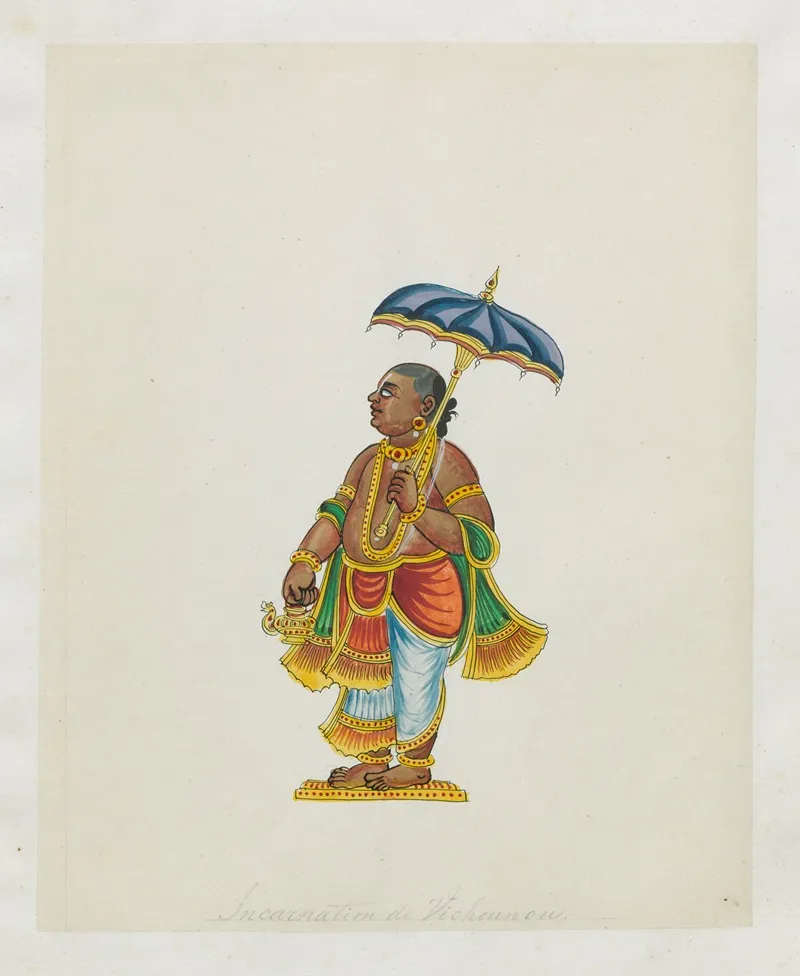 Paintings From The Chidambaram Shrine Pl 006