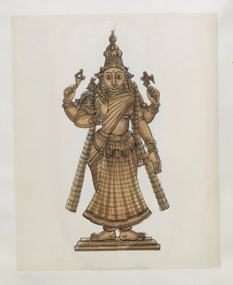 Paintings From The Chidambaram Shrine Pl 016