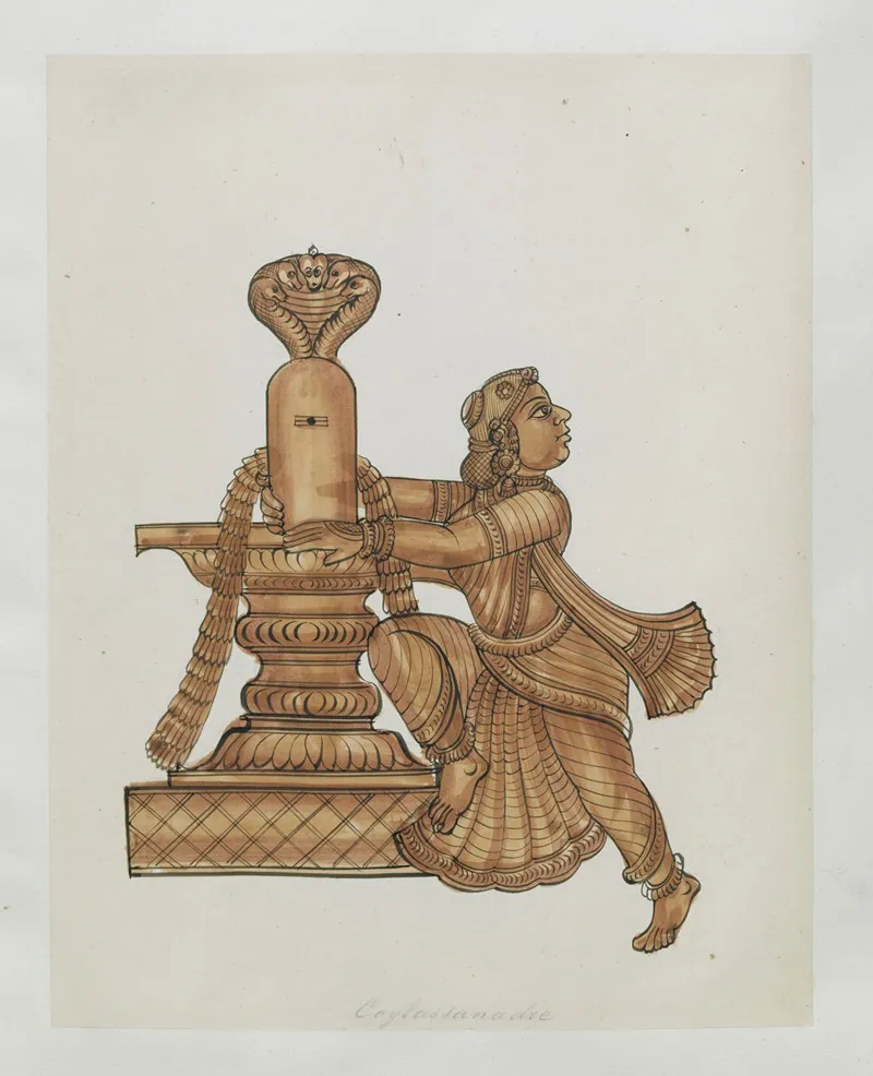 Paintings From The Chidambaram Shrine Pl 023