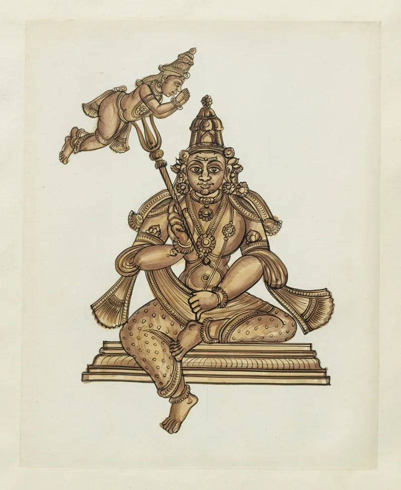 Paintings From The Chidambaram Shrine Pl 039