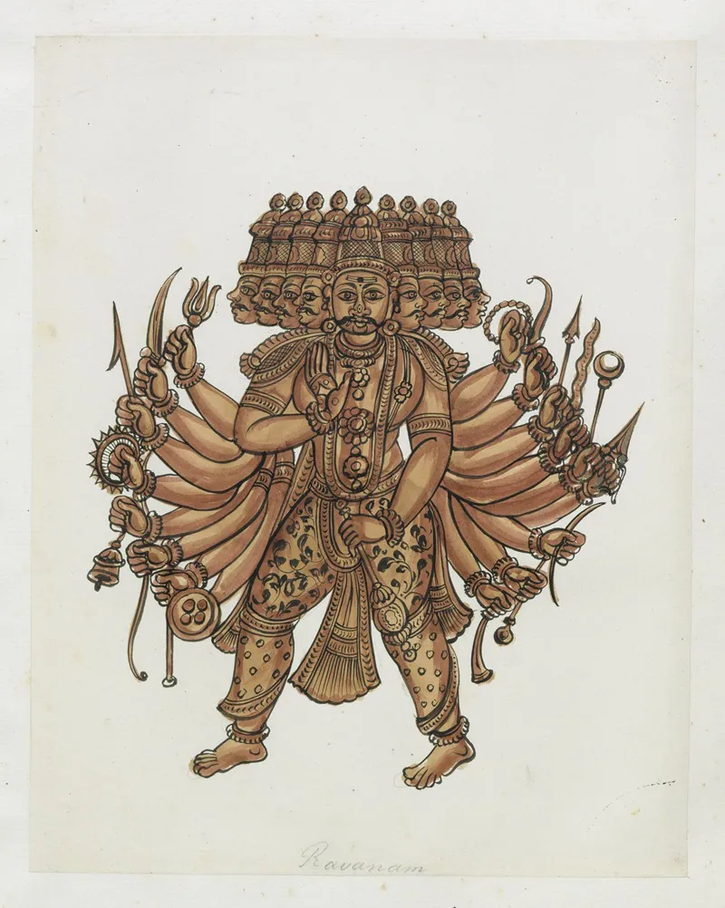 Paintings From The Chidambaram Shrine Pl 042