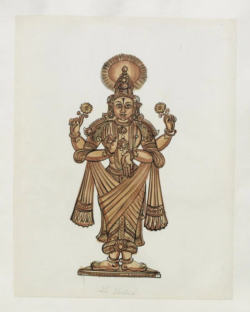 Paintings From The Chidambaram Shrine Pl 045