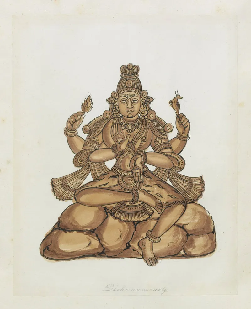 Paintings From The Chidambaram Shrine Pl 057