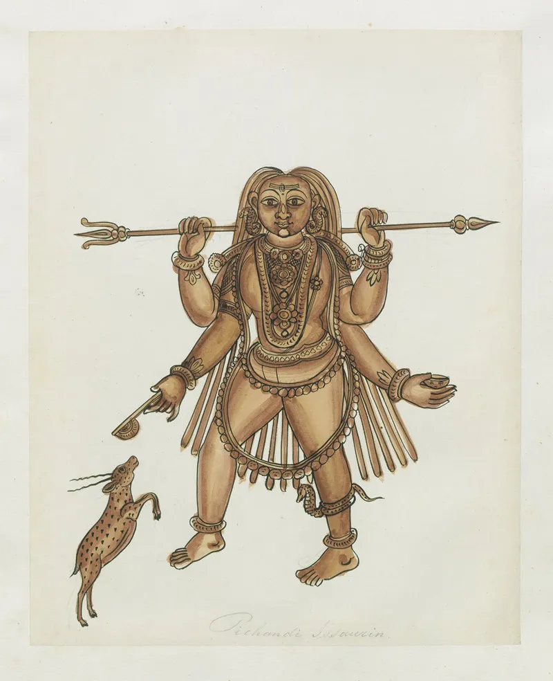 Paintings From The Chidambaram Shrine Pl 065