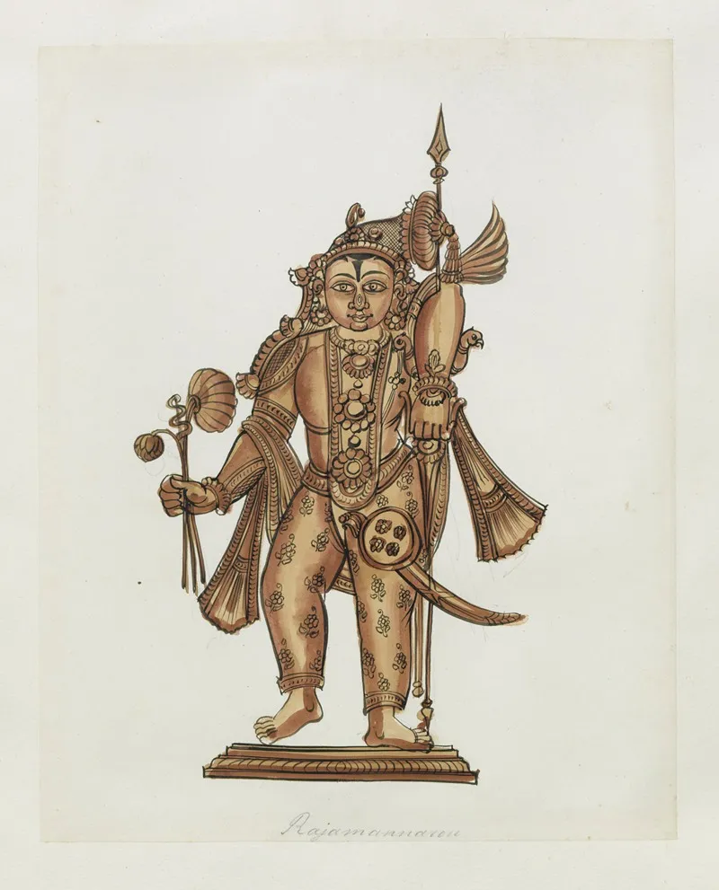 Paintings From The Chidambaram Shrine Pl 067