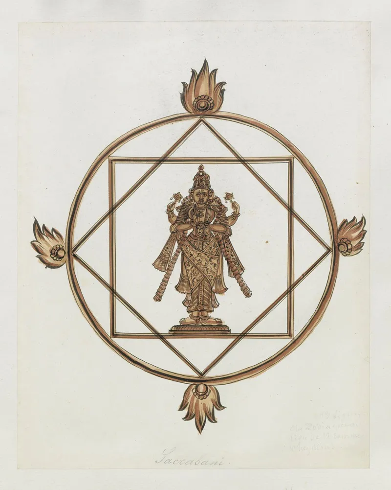 Paintings From The Chidambaram Shrine Pl 068