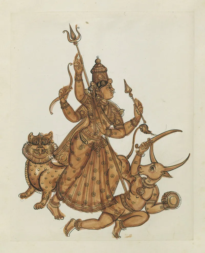 Paintings From The Chidambaram Shrine Pl 094