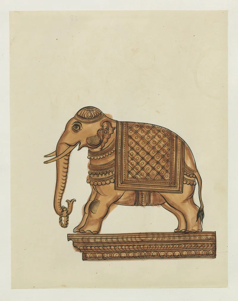 Paintings From The Chidambaram Shrine Pl 096