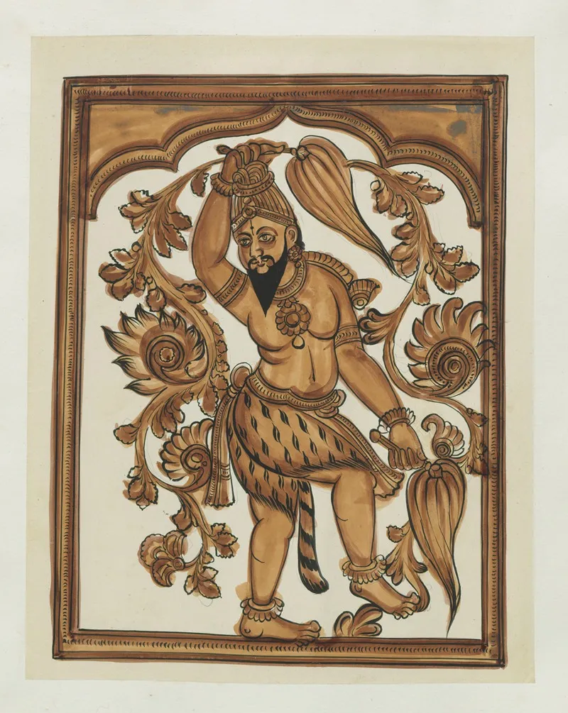 Paintings From The Chidambaram Shrine Pl 097