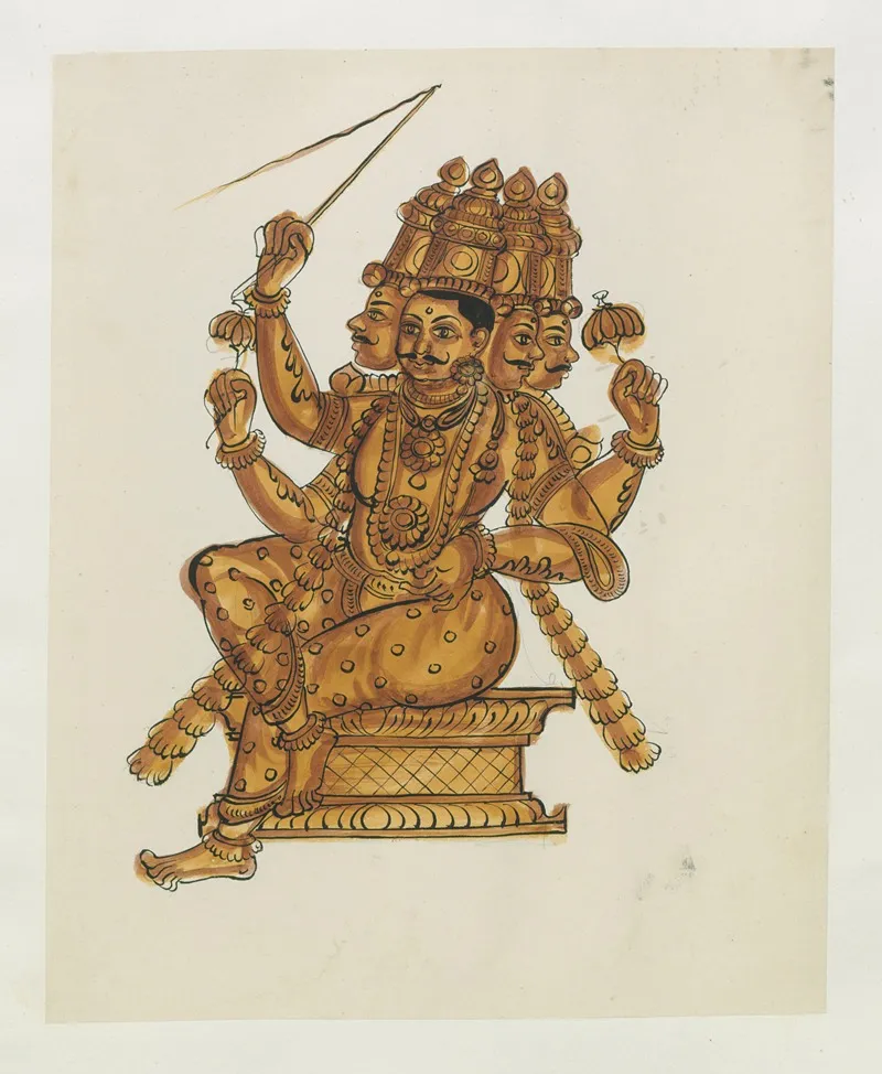 Paintings From The Chidambaram Shrine Pl 100