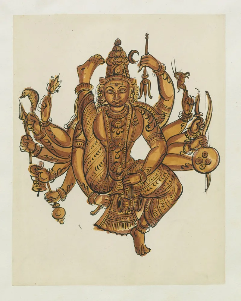 Paintings From The Chidambaram Shrine Pl 102