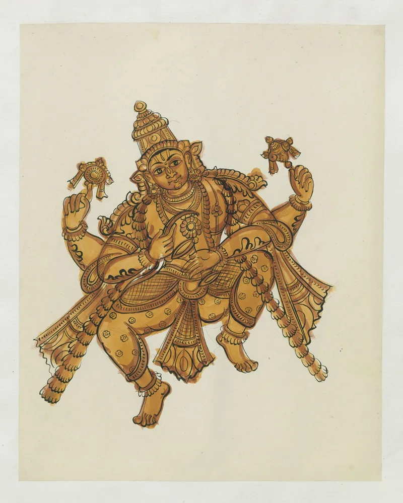 Paintings From The Chidambaram Shrine Pl 103