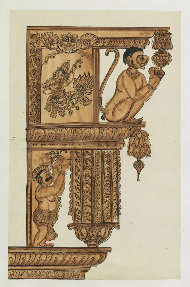 Paintings From The Chidambaram Shrine Pl 110