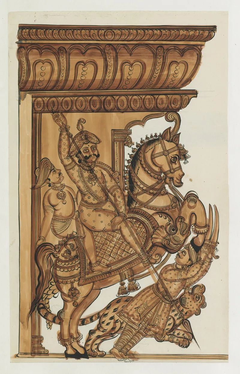 Paintings From The Chidambaram Shrine Pl 111