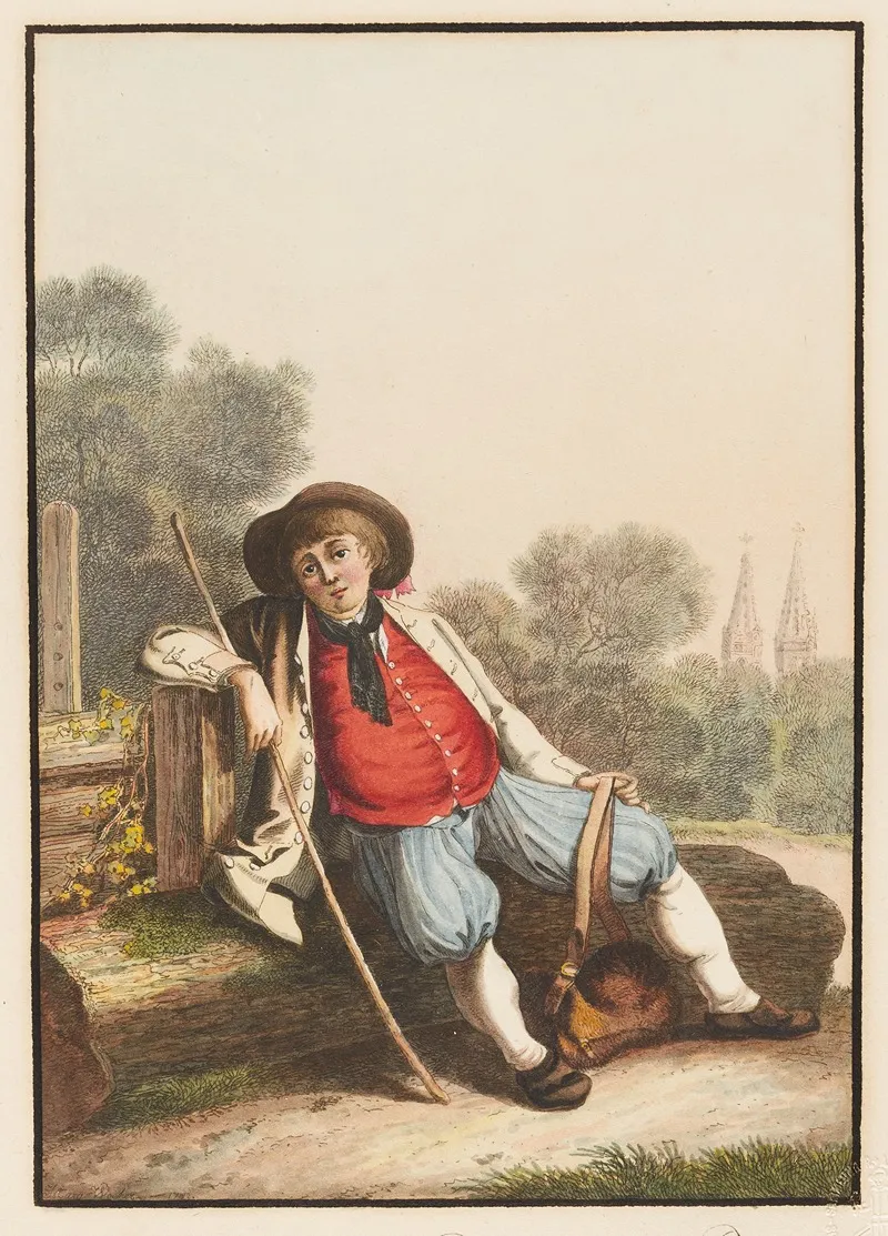 Paisan Du Canton De Basle Creation Wall Art by Marquard Wocher - High-Resolution Digital Print