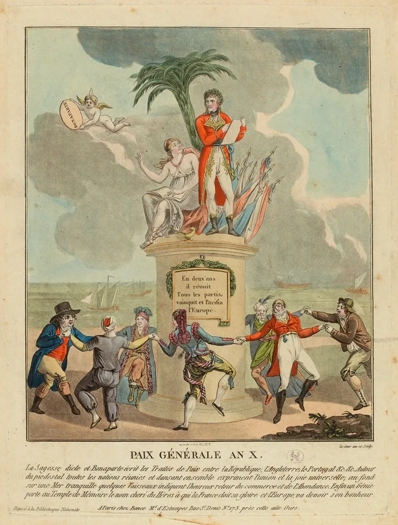 Paix Generale An X Wall Art by Louis Lecoeur ou Le Coeur - High-Resolution Digital Print
