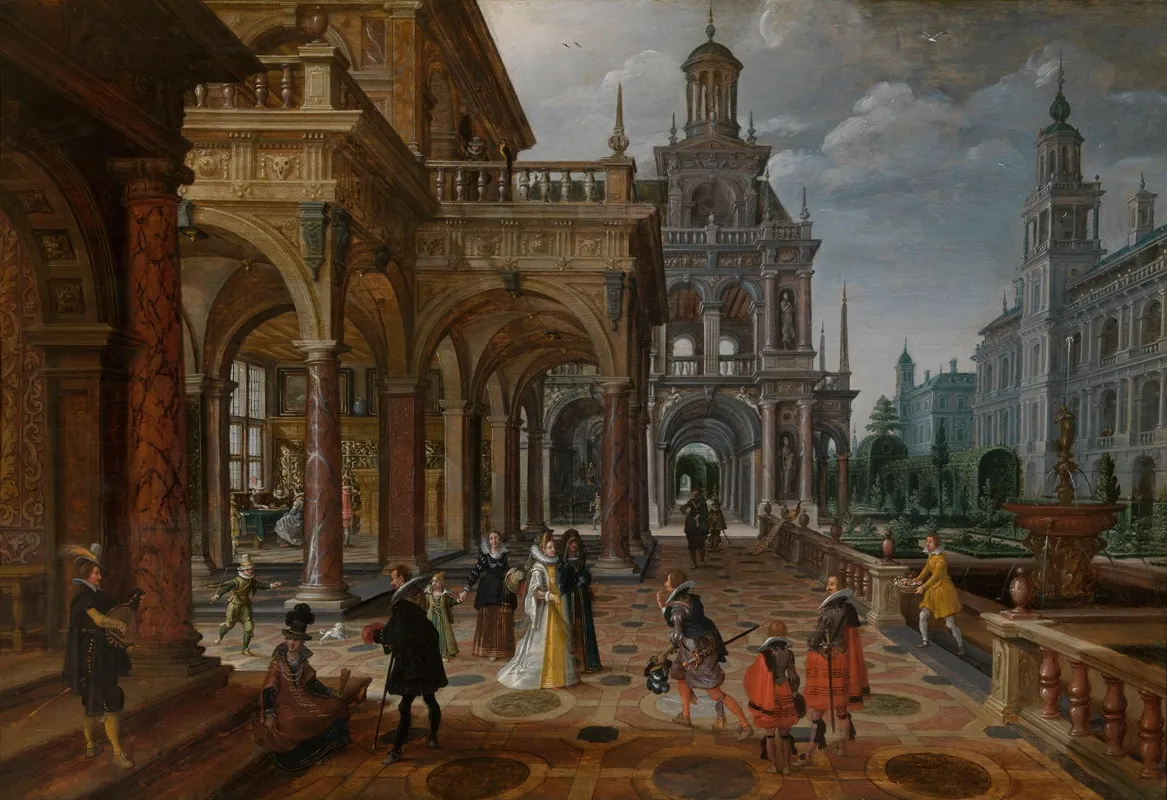 Palaces Wall Art by Paul Vredeman de Vries - High-Resolution Digital Print