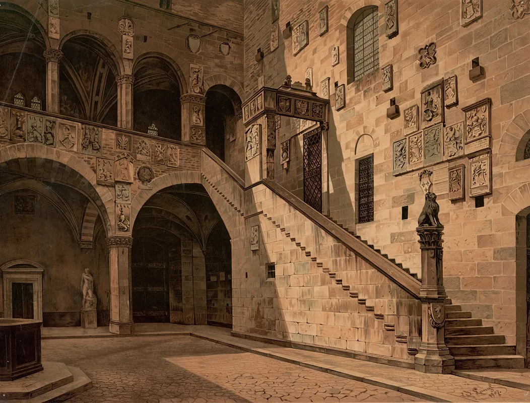 Palazzo Del Bargello Florence