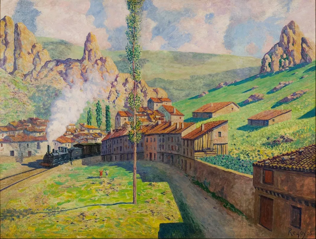 Pancorbo Passing Train
