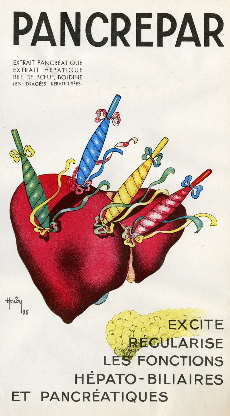 Pancrepar Wall Art by Laboratoire des produits Scientia - High-Resolution Digital Print