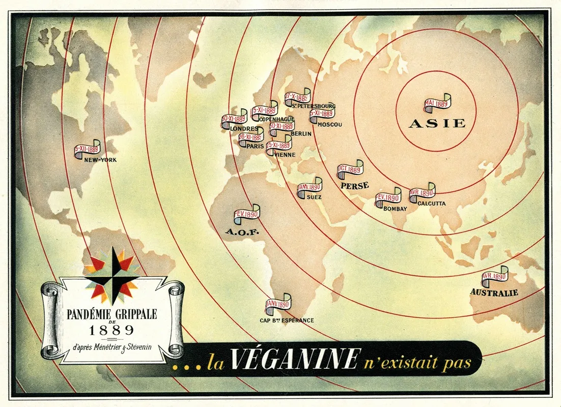 Pandemie Grippale De 1889 Wall Art by Laboratoires Substantia - High-Resolution Digital Print