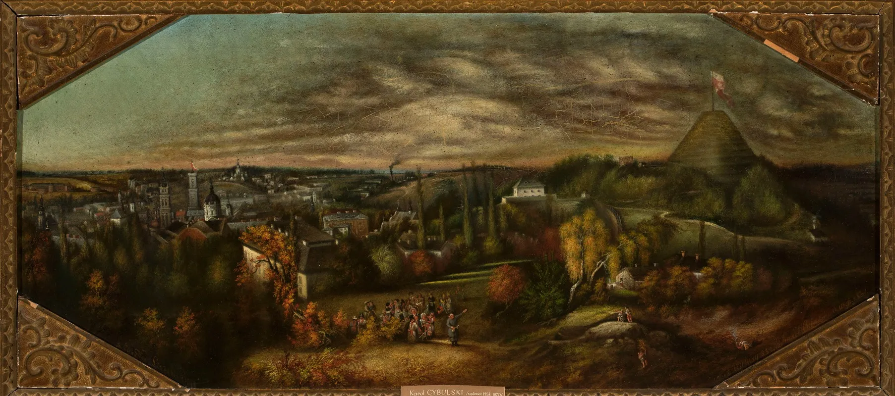 Panorama Of Lviv Wall Art by Karol Cybulski - High-Resolution Digital Print