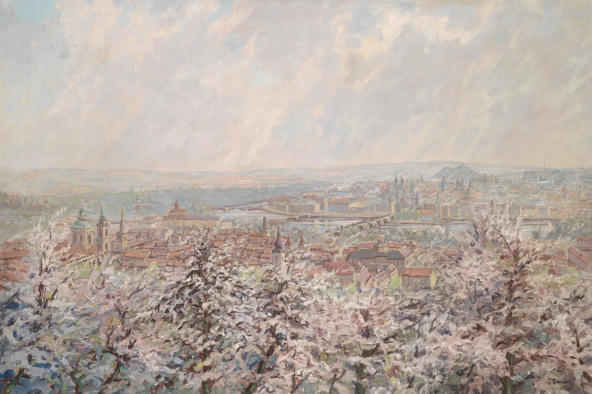 Panorama Prahy I Petrina
