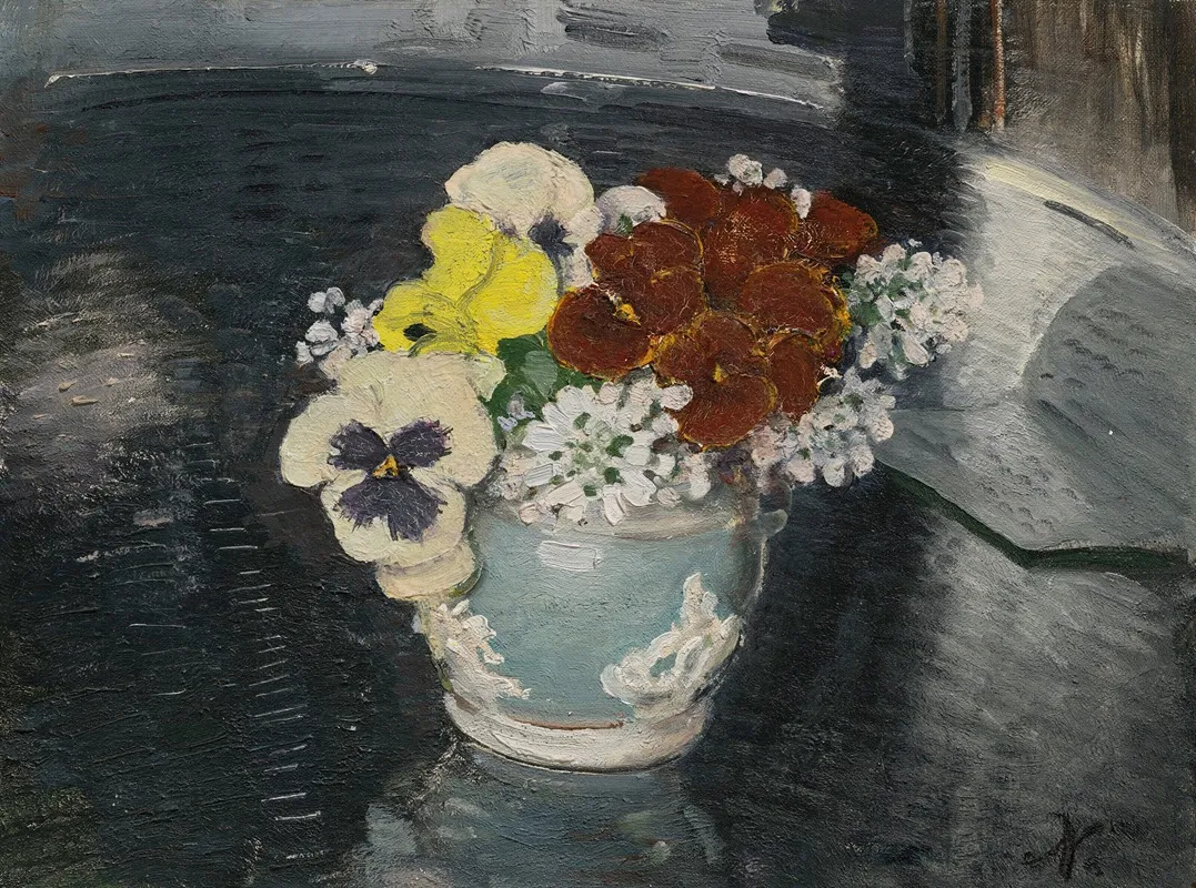 Pansies And Other Flowers