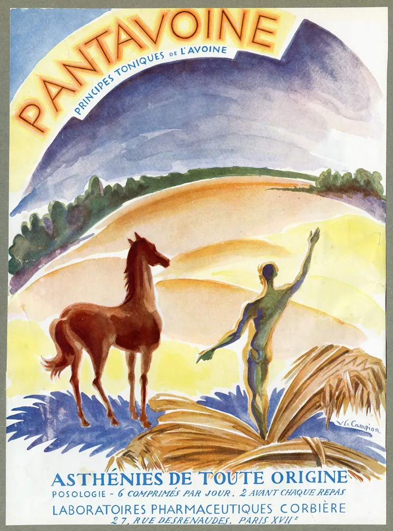 Pantavoine 2 Wall Art by Laboratoires pharmaceutiques Corbière - High-Resolution Digital Print
