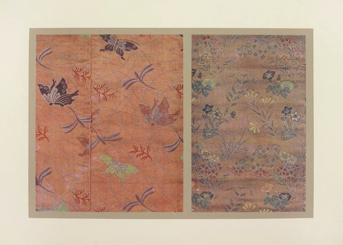 Papillons Et Fleurs Diverses