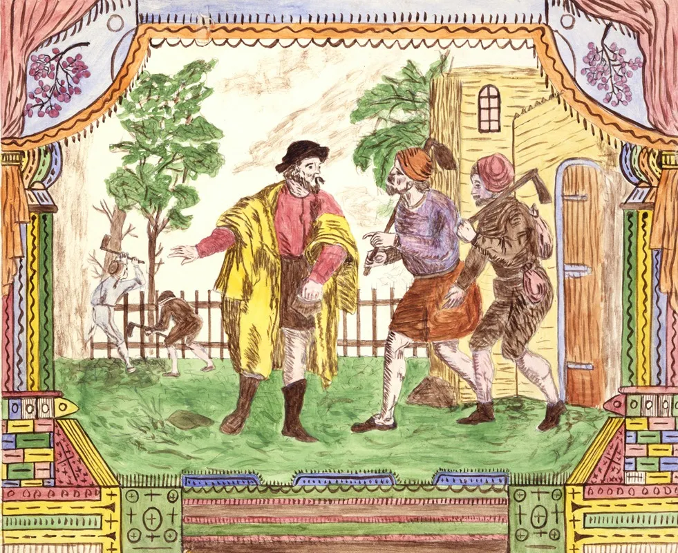 Parable Of The Laborers In The Vineyard 2 Wall Art by Lawrence W. Ladd - High-Resolution Digital Print