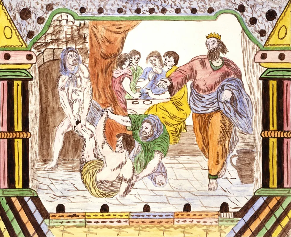 Parable Of The Marriage Of The Kings Son Wall Art by Lawrence W. Ladd - High-Resolution Digital Print
