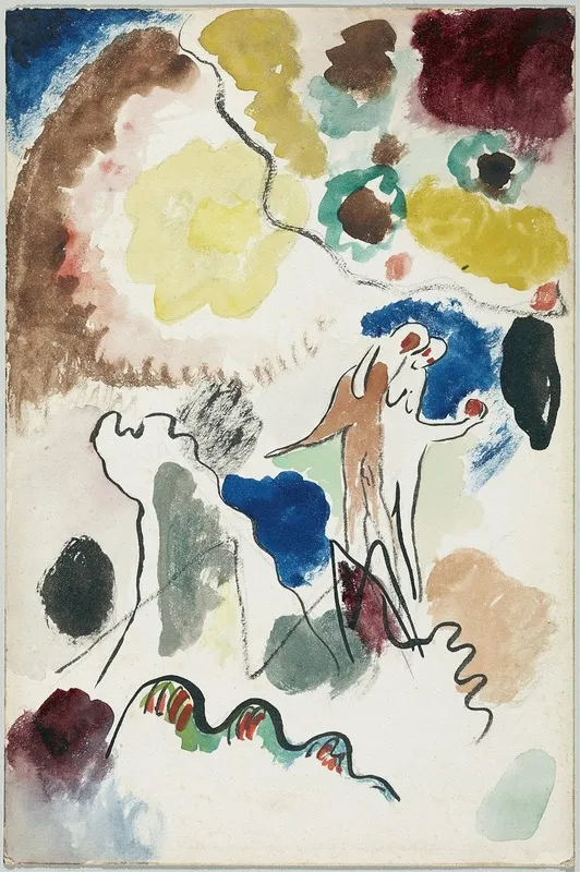 Paradies Wall Art by Wassily Kandinsky - High-Resolution Digital Print