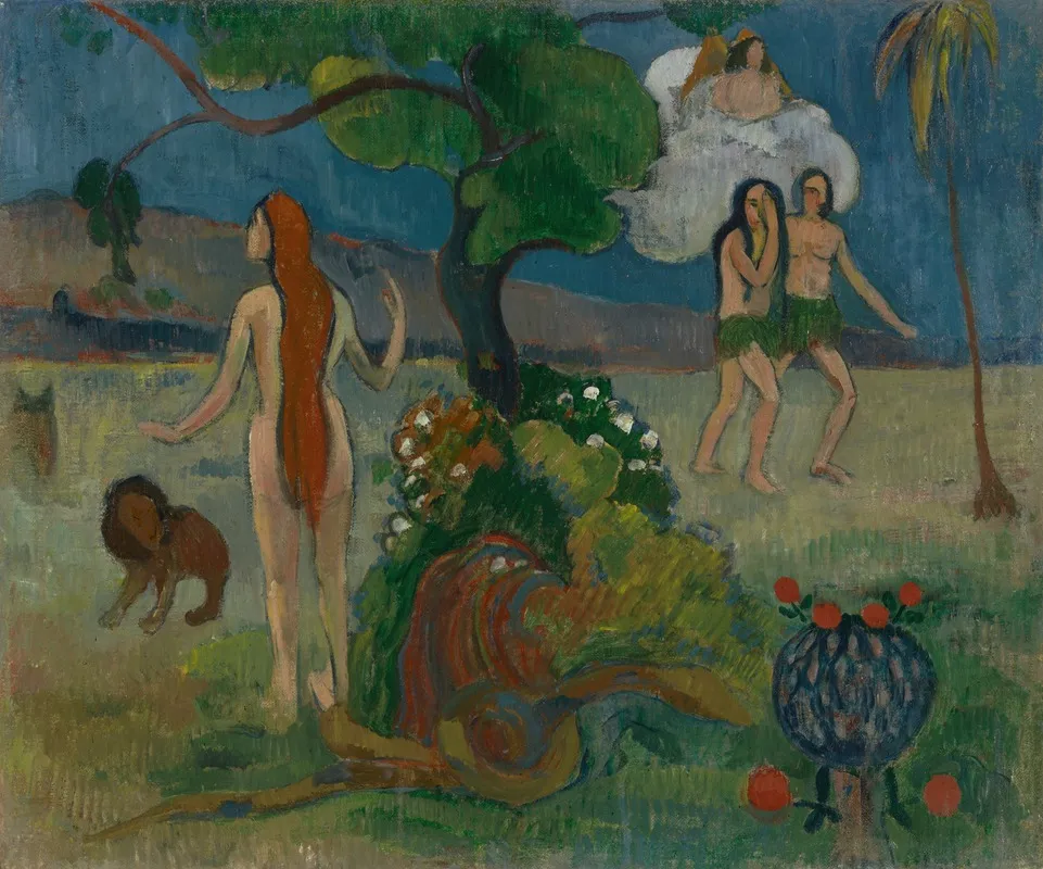 Paradise Lost Wall Art by Paul Gauguin - High-Resolution Digital Print