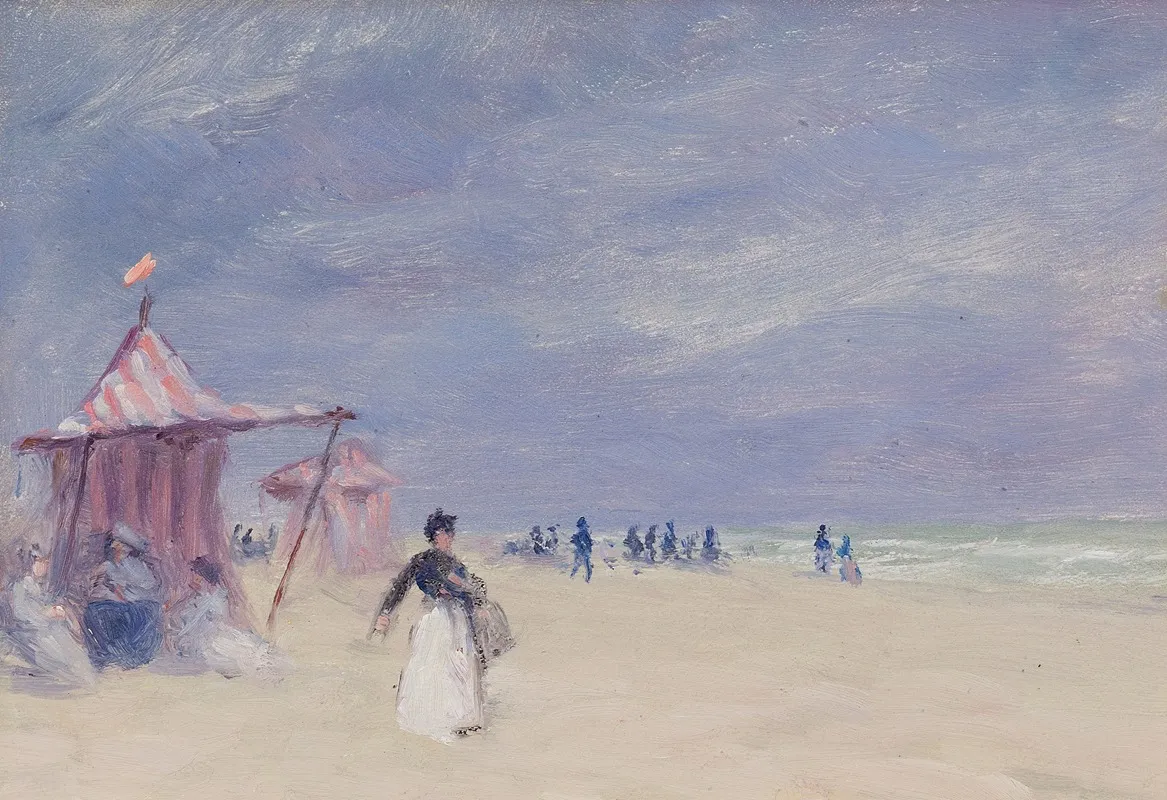 Paris Plage Etaples Wall Art by Robert Harris - High-Resolution Digital Print