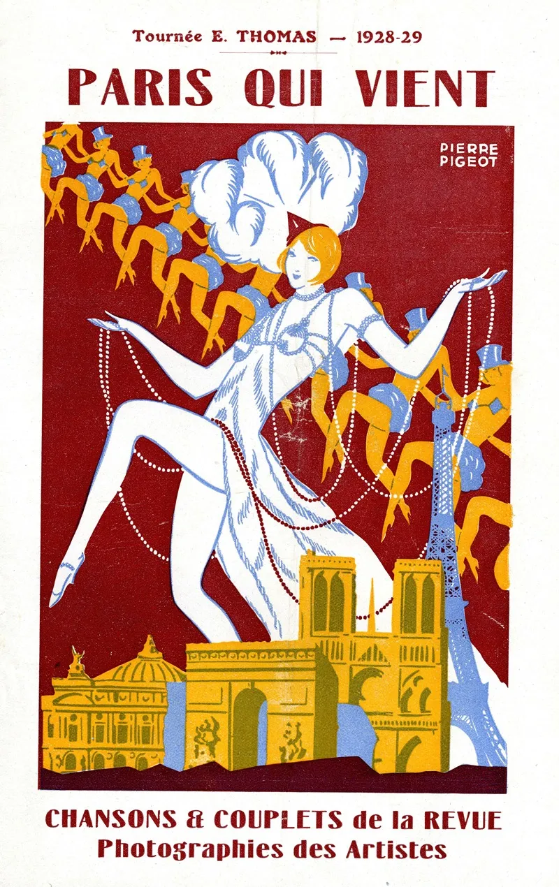 Paris Qui Vient Wall Art by Pierre Pigeot - High-Resolution Digital Print