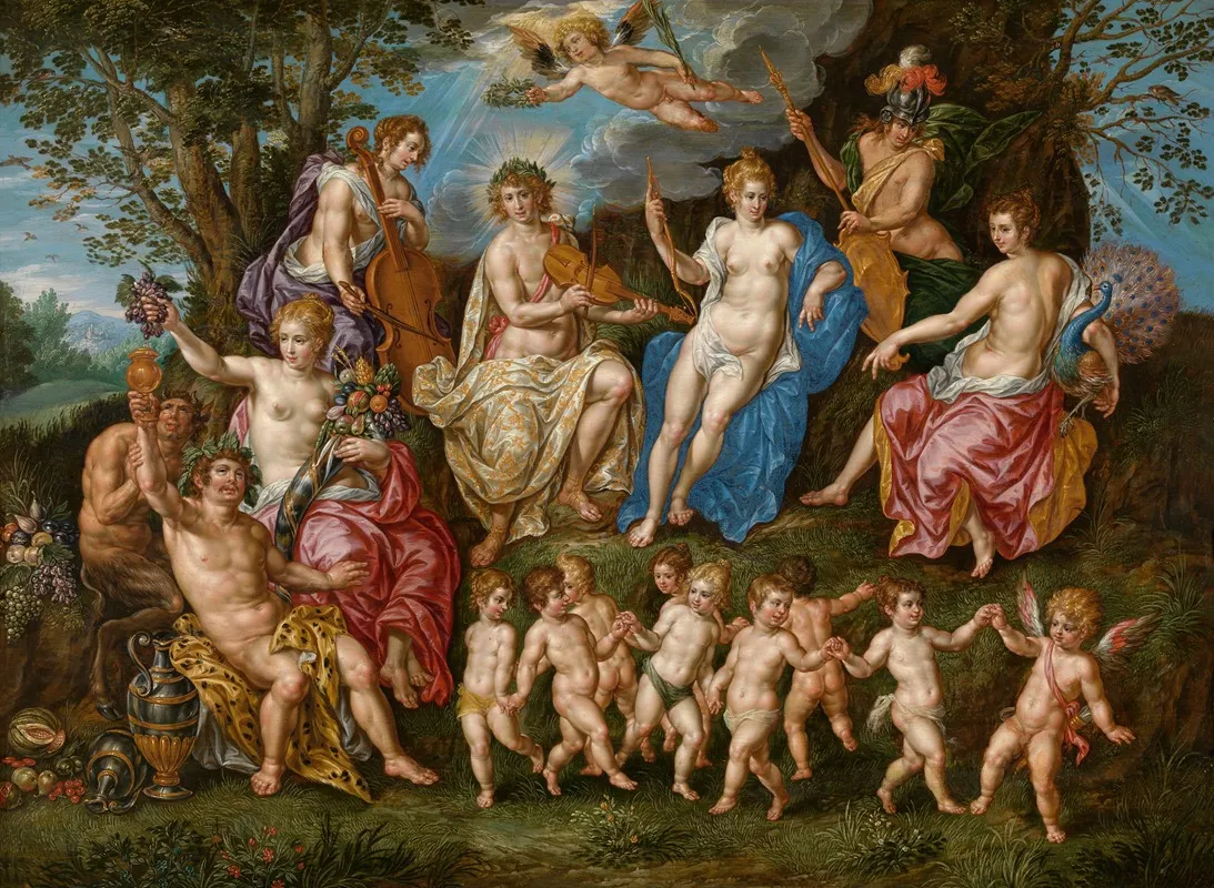 Parnassus 3 Wall Art by Hendrik de Clerck - High-Resolution Digital Print